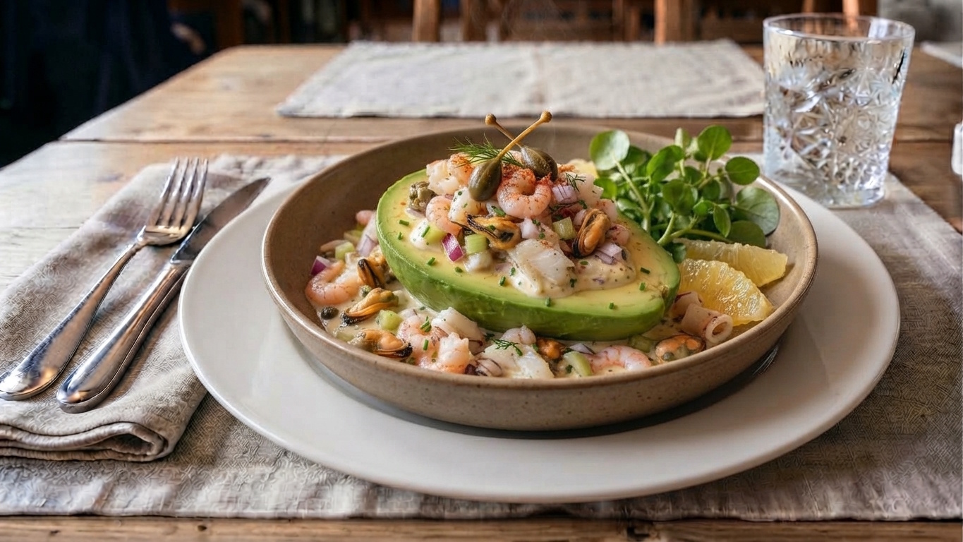 Avocado Seafood Medley
