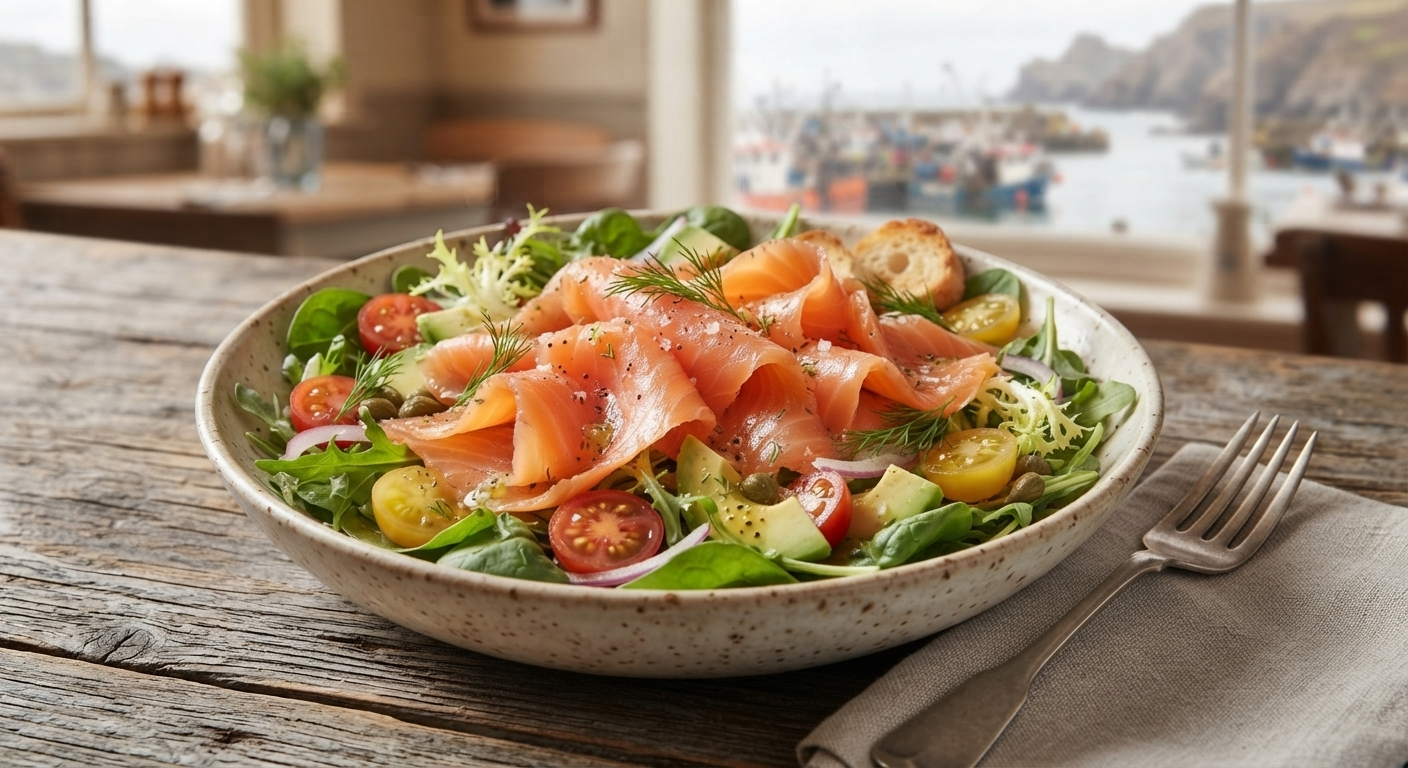Smoked Salmon Salad
